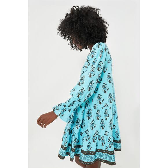 TUCKERNUCK Tropical Turquoise Bouquet Kenzo Coverup NWT  Size Medium - Picture 6 of 11